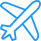 trip airplane icon