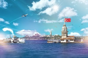 Турция Истанбул Босфора Девичата кула