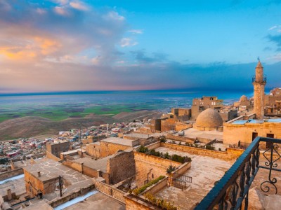 Турция Мардин Гледка От Високо